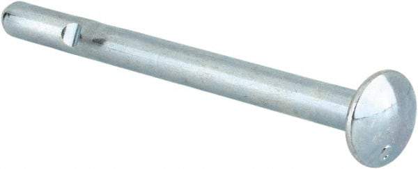 Powers Fasteners - 3/16" Diam, 3/16" Drill, 2-1/2" OAL, 1-1/4" Min Embedment Split-Drive Concrete Anchor - Grade 8.2 Steel, Zinc-Plated Finish, Mushroom Head - Americas Industrial Supply