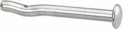 Powers Fasteners - 1/4" Diam, 1/4" Drill, 2-1/2" OAL, 1-1/4" Min Embedment Split-Drive Concrete Anchor - Grade 8.2 Steel, Zinc-Plated Finish, Mushroom Head - Americas Industrial Supply