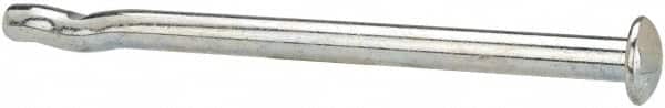 Powers Fasteners - 3/8" Diam, 3/8" Drill, 6" OAL, Split-Drive Concrete Anchor - Grade 8.2 Steel, Zinc-Plated Finish, Mushroom Head - Americas Industrial Supply