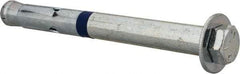 Powers Fasteners - 1/2" Diam, 1/2" Drill, 2-3/4" OAL, Split-Drive Concrete Anchor - Grade 8.2 Steel, Zinc-Plated Finish, Mushroom Head - Americas Industrial Supply