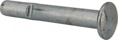 Powers Fasteners - 1/2" Diam, 1/2" Drill, 3-1/2" OAL, Split-Drive Concrete Anchor - Grade 8.2 Steel, Zinc-Plated Finish, Mushroom Head - Americas Industrial Supply