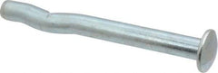 Powers Fasteners - 1/2" Diam, 1/2" Drill, 5" OAL, Split-Drive Concrete Anchor - Grade 8.2 Steel, Zinc-Plated Finish, Mushroom Head - Americas Industrial Supply
