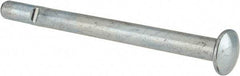 Powers Fasteners - 1/2" Diam, 1/2" Drill, 6-1/2" OAL, Split-Drive Concrete Anchor - Grade 8.2 Steel, Zinc-Plated Finish, Mushroom Head - Americas Industrial Supply
