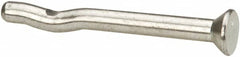 Powers Fasteners - 1/4" Diam, 1/4" Drill, 2-1/2" OAL, Split-Drive Concrete Anchor - Grade 8.2 Steel, Zinc-Plated Finish, Flat Head - Americas Industrial Supply