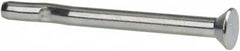 Powers Fasteners - 1/4" Diam, 1/4" Drill, 3" OAL, Split-Drive Concrete Anchor - Grade 8.2 Steel, Zinc-Plated Finish, Flat Head - Americas Industrial Supply