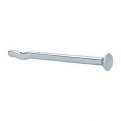 Powers Fasteners - 1/4" Diam, 1/4" Drill, 4" OAL, Split-Drive Concrete Anchor - Grade 8.2 Steel, Zinc-Plated Finish, Flat Head - Americas Industrial Supply