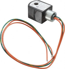 Parker - 120 Volt, 18 Coil Lead Length, Class F, Solenoid Coil - 6.0 Watt, NEMA 4X Enclosure, Use with Parker Skinner Gold Ring Series Valves - Americas Industrial Supply