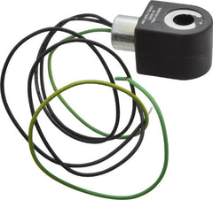 Parker - 120 Volt, 18 Coil Lead Length, Class F, Solenoid Coil - 16.0 Watt, NEMA 4X Enclosure, Use with Parker Skinner Gold Ring Series Valves - Americas Industrial Supply