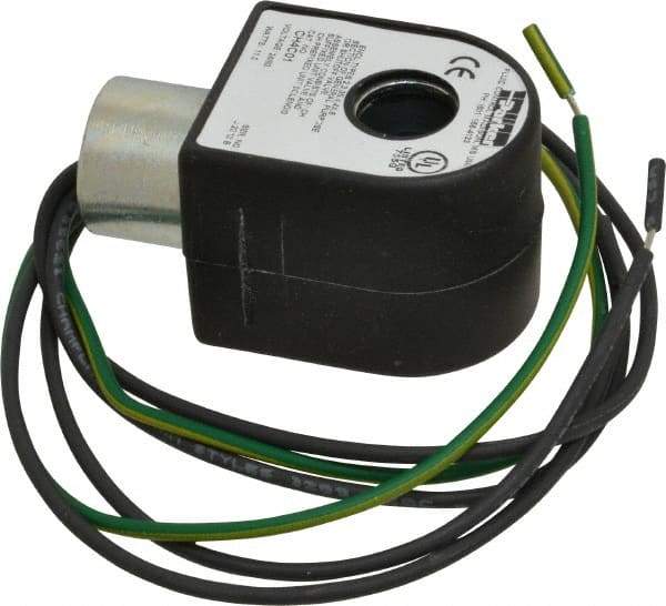 Parker - 24 Volt, 18 Coil Lead Length, Class H, Solenoid Coil - 11.0 Watt, NEMA 4X Enclosure, Use with Parker Skinner Gold Ring Series Valves - Americas Industrial Supply