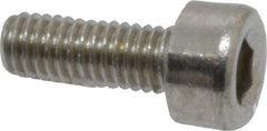 Value Collection - M3x0.50 Metric Coarse Hex Socket Drive, Socket Cap Screw - Grade 18-8 & Austenitic A2 Stainless Steel, Fully Threaded, 8mm Length Under Head - Americas Industrial Supply