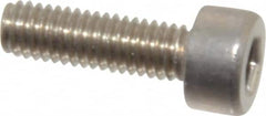 Value Collection - M3x0.50 Metric Coarse Hex Socket Drive, Socket Cap Screw - Grade 18-8 & Austenitic A2 Stainless Steel, Fully Threaded, 10mm Length Under Head - Americas Industrial Supply