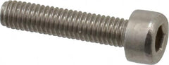 Value Collection - M3x0.50 Metric Coarse Hex Socket Drive, Socket Cap Screw - Grade 18-8 & Austenitic A2 Stainless Steel, Fully Threaded, 14mm Length Under Head - Americas Industrial Supply