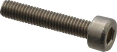 Value Collection - M3x0.50 Metric Coarse Hex Socket Drive, Socket Cap Screw - Grade 18-8 & Austenitic A2 Stainless Steel, Fully Threaded, 16mm Length Under Head - Americas Industrial Supply