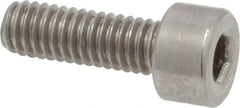 Value Collection - M4x0.70 Metric Coarse Hex Socket Drive, Socket Cap Screw - Grade 18-8 & Austenitic A2 Stainless Steel, Fully Threaded, 12mm Length Under Head - Americas Industrial Supply