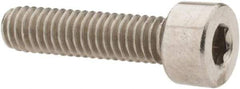 Value Collection - M4x0.70 Metric Coarse Hex Socket Drive, Socket Cap Screw - Grade 18-8 & Austenitic A2 Stainless Steel, Fully Threaded, 16mm Length Under Head - Americas Industrial Supply