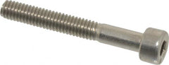 Value Collection - M4x0.70 Metric Coarse Hex Socket Drive, Socket Cap Screw - Grade 18-8 & Austenitic A2 Stainless Steel, Partially Threaded, 30mm Length Under Head - Americas Industrial Supply