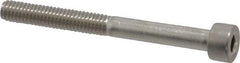 Value Collection - M4x0.70 Metric Coarse Hex Socket Drive, Socket Cap Screw - Grade 18-8 & Austenitic A2 Stainless Steel, Partially Threaded, 40mm Length Under Head - Americas Industrial Supply