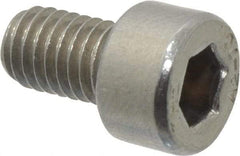 Value Collection - M5x0.80 Metric Coarse Hex Socket Drive, Socket Cap Screw - Grade 18-8 & Austenitic A2 Stainless Steel, Fully Threaded, 8mm Length Under Head - Americas Industrial Supply