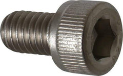 Value Collection - M6x1.00 Metric Coarse Hex Socket Drive, Socket Cap Screw - Grade 18-8 & Austenitic A2 Stainless Steel, Fully Threaded, 10mm Length Under Head - Americas Industrial Supply