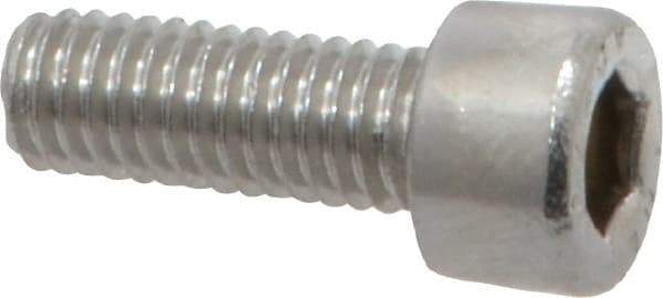 Value Collection - M6x1.00 Metric Coarse Hex Socket Drive, Socket Cap Screw - Grade 18-8 & Austenitic A2 Stainless Steel, Fully Threaded, 16mm Length Under Head - Americas Industrial Supply