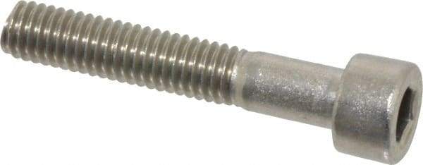 Value Collection - M6x1.00 Metric Coarse Hex Socket Drive, Socket Cap Screw - Grade 18-8 & Austenitic A2 Stainless Steel, Partially Threaded, 35mm Length Under Head - Americas Industrial Supply