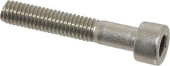 Value Collection - M6x1.00 Metric Coarse Hex Socket Drive, Socket Cap Screw - Grade 18-8 & Austenitic A2 Stainless Steel, Partially Threaded, 35mm Length Under Head - Americas Industrial Supply