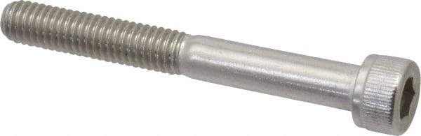 Value Collection - M6x1.00 Metric Coarse Hex Socket Drive, Socket Cap Screw - Grade 18-8 & Austenitic A2 Stainless Steel, Partially Threaded, 50mm Length Under Head - Americas Industrial Supply