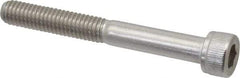 Value Collection - M6x1.00 Metric Coarse Hex Socket Drive, Socket Cap Screw - Grade 18-8 & Austenitic A2 Stainless Steel, Partially Threaded, 50mm Length Under Head - Americas Industrial Supply