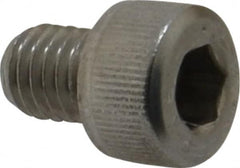 Value Collection - M8x1.25 Metric Coarse Hex Socket Drive, Socket Cap Screw - Grade 18-8 & Austenitic A2 Stainless Steel, Fully Threaded, 10mm Length Under Head - Americas Industrial Supply