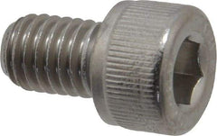 Value Collection - M8x1.25 Metric Coarse Hex Socket Drive, Socket Cap Screw - Grade 18-8 & Austenitic A2 Stainless Steel, Fully Threaded, 12mm Length Under Head - Americas Industrial Supply