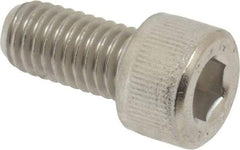 Value Collection - M8x1.25 Metric Coarse Hex Socket Drive, Socket Cap Screw - Grade 18-8 & Austenitic A2 Stainless Steel, Fully Threaded, 16mm Length Under Head - Americas Industrial Supply