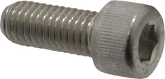 Value Collection - M8x1.25 Metric Coarse Hex Socket Drive, Socket Cap Screw - Grade 18-8 & Austenitic A2 Stainless Steel, Fully Threaded, 20mm Length Under Head - Americas Industrial Supply