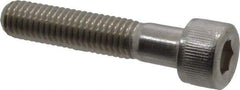 Value Collection - M8x1.25 Metric Coarse Hex Socket Drive, Socket Cap Screw - Grade 18-8 & Austenitic A2 Stainless Steel, Partially Threaded, 40mm Length Under Head - Americas Industrial Supply