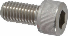 Value Collection - M10x1.50 Metric Coarse Hex Socket Drive, Socket Cap Screw - Grade 18-8 & Austenitic A2 Stainless Steel, Fully Threaded, 20mm Length Under Head - Americas Industrial Supply