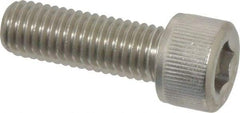 Value Collection - M10x1.50 Metric Coarse Hex Socket Drive, Socket Cap Screw - Grade 18-8 & Austenitic A2 Stainless Steel, Fully Threaded, 30mm Length Under Head - Americas Industrial Supply