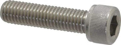 Value Collection - M2.5x0.45 Metric Coarse Hex Socket Drive, Socket Cap Screw - Grade 18-8 & Austenitic A2 Stainless Steel, Black Oxide Finish, Fully Threaded, 4mm Length Under Head - Americas Industrial Supply