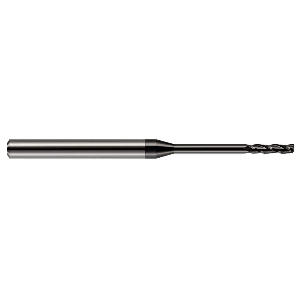 Harvey Tool - Square End Mills; Mill Diameter (Decimal Inch): 0.0500 ; Length of Cut (Decimal Inch): 0.3000 ; Material: Solid Carbide ; Finish/Coating: Amorphous Diamond ; Shank Diameter (Inch): 1/8 ; Single or Double End: Single - Exact Industrial Supply