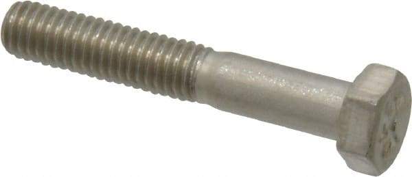 Value Collection - M5x0.80mm Metric Coarse, 30mm Length Under Head Hex Head Cap Screw - Partially Threaded, Grade 18-8 & Austenitic A2 Stainless Steel, 8mm Hex - Americas Industrial Supply