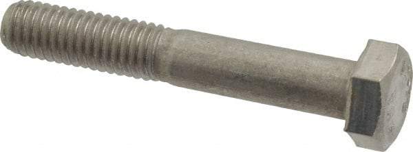 Value Collection - M8x1.25mm Metric Coarse, 50mm Length Under Head Hex Head Cap Screw - Partially Threaded, Grade 18-8 & Austenitic A2 Stainless Steel, 13mm Hex - Americas Industrial Supply