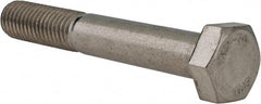 Value Collection - M12x1.75mm Metric Coarse, 80mm Length Under Head Hex Head Cap Screw - Partially Threaded, Grade 18-8 & Austenitic A2 Stainless Steel, 19mm Hex - Americas Industrial Supply
