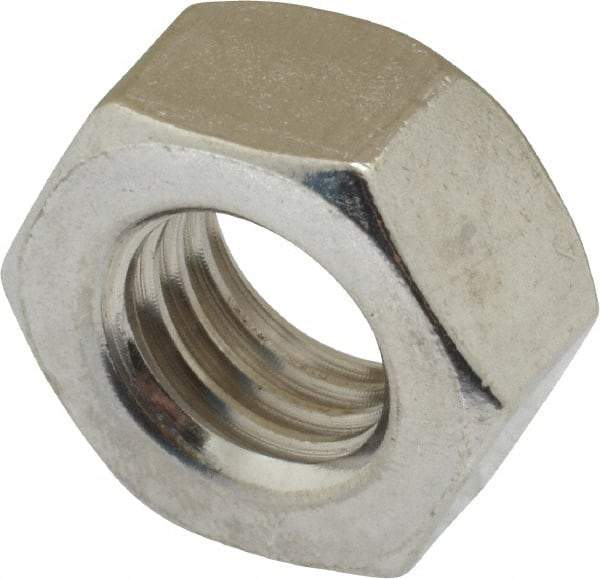 Value Collection - M14x2.00 Stainless Steel Right Hand Hex Nut - 22mm Across Flats, 11mm High, Uncoated - Americas Industrial Supply