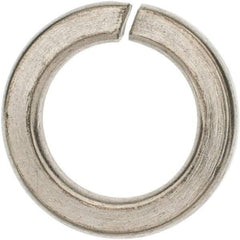 Value Collection - M18, 18.2mm ID, 29.4mm OD, 3.5mm Thick Split Lock Washer - 18-8 Austenitic Grade A2 Stainless Steel, 18.2mm Min ID, 19mm Max ID - Americas Industrial Supply