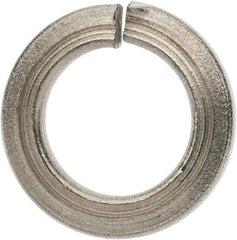Value Collection - M20, 20.2mm ID, 33.6mm OD, 4mm Thick Split Lock Washer - 18-8 Austenitic Grade A2 Stainless Steel, 20.2mm Min ID, 21.2mm Max ID - Americas Industrial Supply