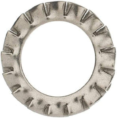 Value Collection - M12 Screw, 13mm ID, Stainless Steel External Tooth Lock Washer - 20.5mm OD, Grade 18-8 & Austenitic A2 - Americas Industrial Supply