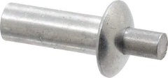 Made in USA - Universal Head Aluminum Alloy Drive Blind Rivet - Aluminum Alloy Mandrel, 0.328" to 3/8" Grip, 3/8" Head Diam, 0.191" to 0.219" Hole Diam, 0.531" Length Under Head, 3/16" Body Diam - Americas Industrial Supply