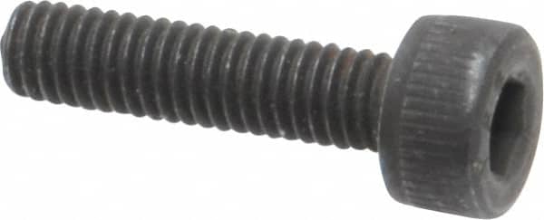 Value Collection - M3x0.50 Metric Coarse Hex Socket Drive, Socket Cap Screw - Grade 12.9 Alloy Steel, Black Oxide Finish, Fully Threaded, 12mm Length Under Head - Americas Industrial Supply