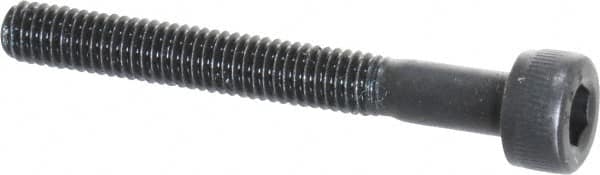Value Collection - M3x0.50 Metric Coarse Hex Socket Drive, Socket Cap Screw - Grade 12.9 Alloy Steel, Black Oxide Finish, Partially Threaded, 25mm Length Under Head - Americas Industrial Supply