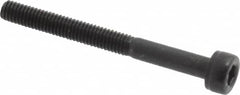 Value Collection - M3x0.50 Metric Coarse Hex Socket Drive, Socket Cap Screw - Grade 12.9 Alloy Steel, Black Oxide Finish, Partially Threaded, 30mm Length Under Head - Americas Industrial Supply