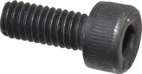 Value Collection - M4x0.70 Metric Coarse Hex Socket Drive, Socket Cap Screw - Grade 12.9 Alloy Steel, Black Oxide Finish, Fully Threaded, 10mm Length Under Head - Americas Industrial Supply
