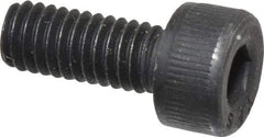 Value Collection - M4x0.70 Metric Coarse Hex Socket Drive, Socket Cap Screw - Grade 12.9 Alloy Steel, Black Oxide Finish, Fully Threaded, 10mm Length Under Head - Americas Industrial Supply